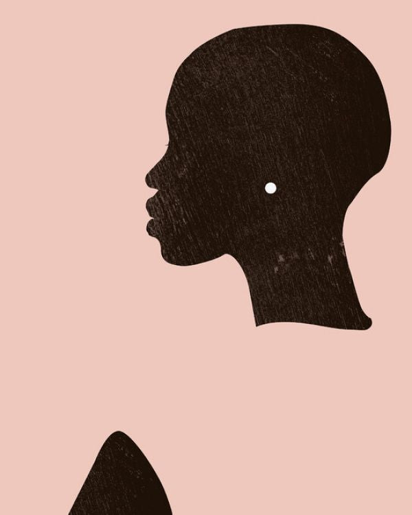 PHOTOWALL / Pink Silhouette (e324628)