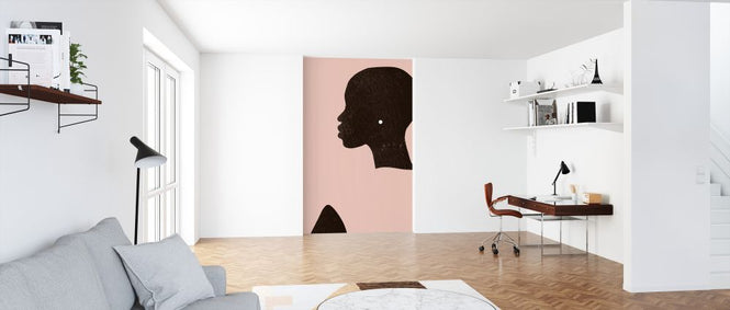 PHOTOWALL / Pink Silhouette (e324628)