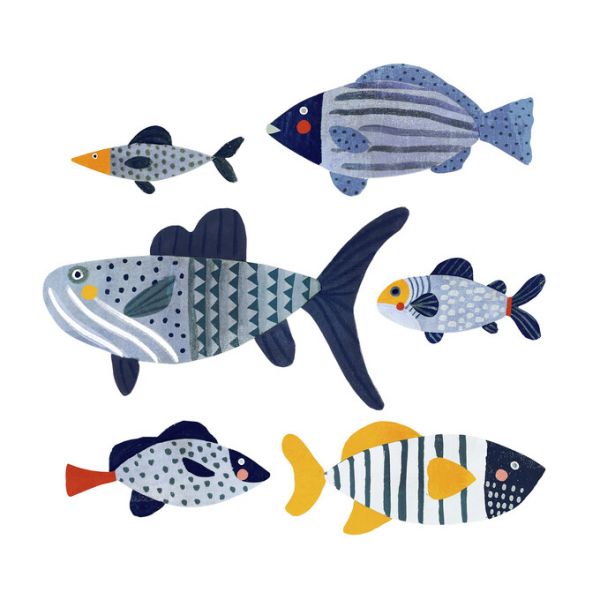 PHOTOWALL / Patterned Fish (e324670)