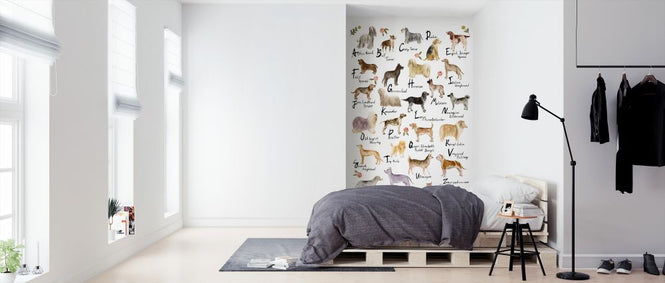 PHOTOWALL / Dog Alphabet (e324706)