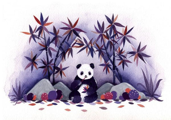 PHOTOWALL / Panda Bamboo (e325636)