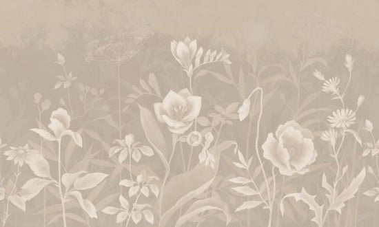 PHOTOWALL / Gentle Botanical - Sepia (e327128)