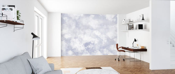 PHOTOWALL / Clouds and Birds - Blue (e327095)