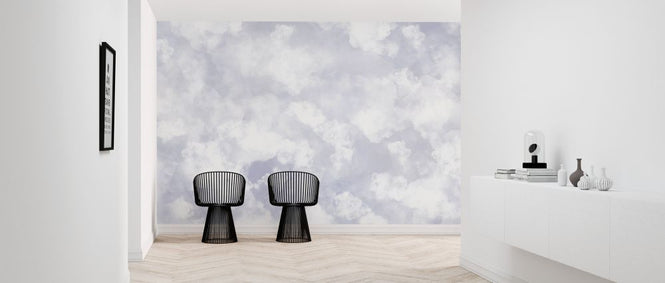 PHOTOWALL / Fluffy Clouds - Blue (e327098)