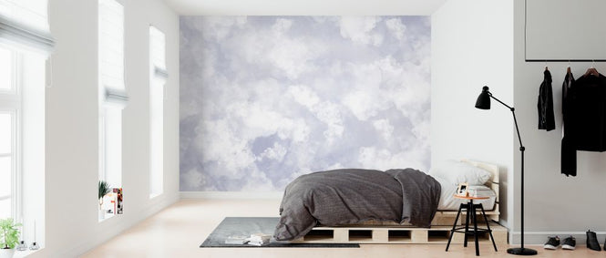 PHOTOWALL / Fluffy Clouds - Blue (e327098)