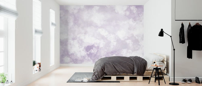 PHOTOWALL / Fluffy Clouds - Pink (e327099)
