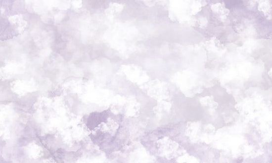 PHOTOWALL / Fluffy Clouds - Pink (e327099)