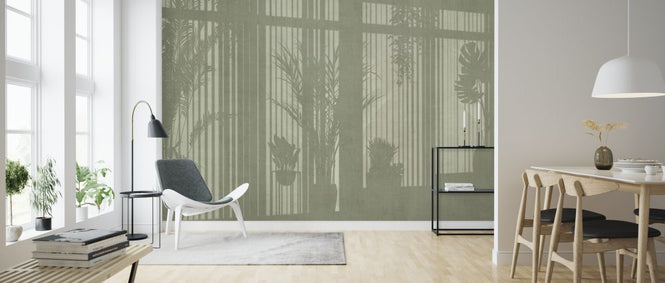PHOTOWALL / Sunny Window - Green (e327454)