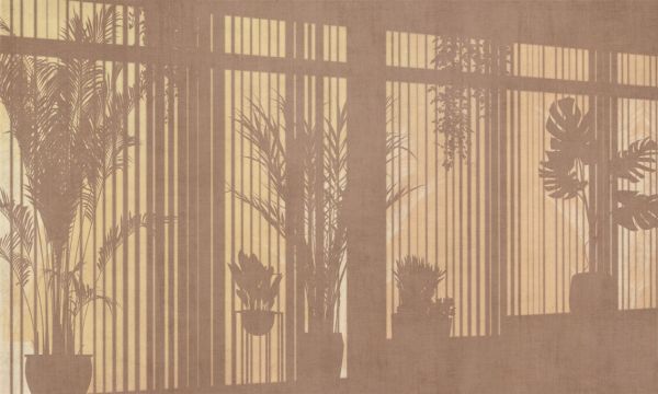 PHOTOWALL / Sunny Window - Tangerine (e327456)