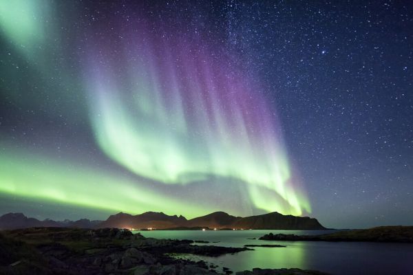 PHOTOWALL / Aurora Borealis Northern Lights (e324999)