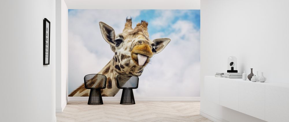 PHOTOWALL / Funny Giraffe (e325002) | 輸入壁紙専門店 WALPA – WALPA.jp
