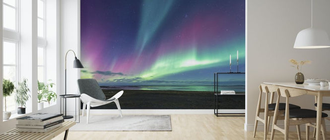 PHOTOWALL / Aurora over Sea (e325004)