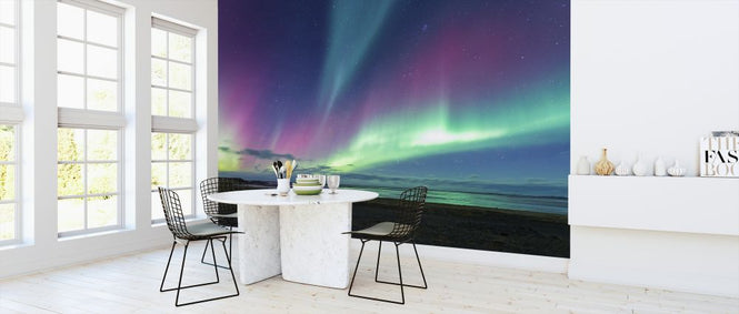 PHOTOWALL / Aurora over Sea (e325004)