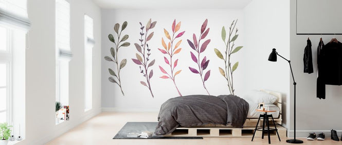 PHOTOWALL / Watercolor Floral Design (e325017)