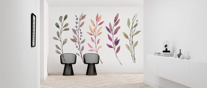 PHOTOWALL / Watercolor Floral Design (e325017)