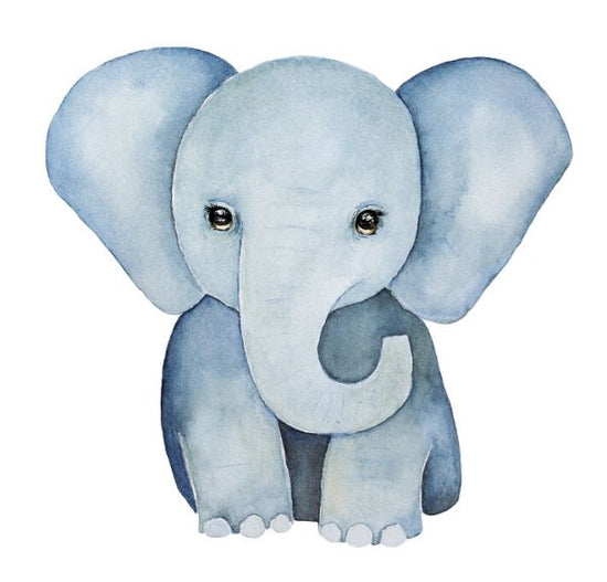 PHOTOWALL / Baby Elephant Painting (e325022)
