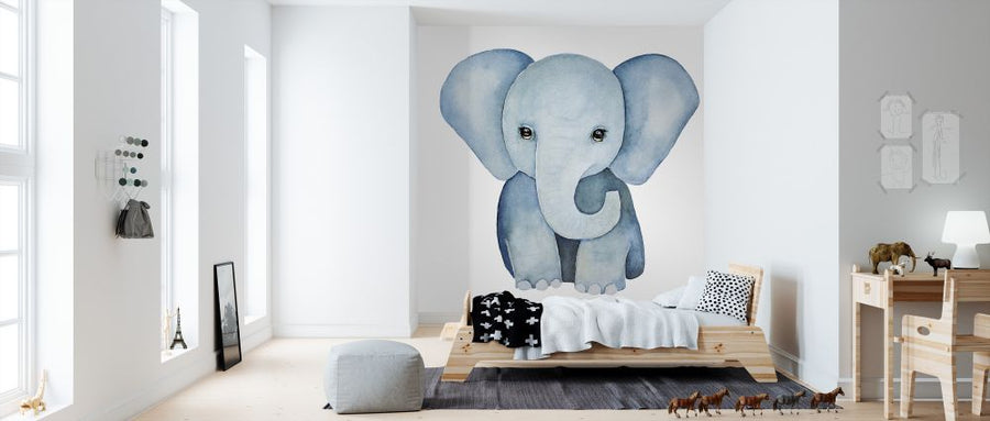 PHOTOWALL / Baby Elephant Painting (e325022)