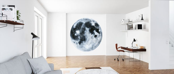 PHOTOWALL / Big Moon Watercolor (e325023)