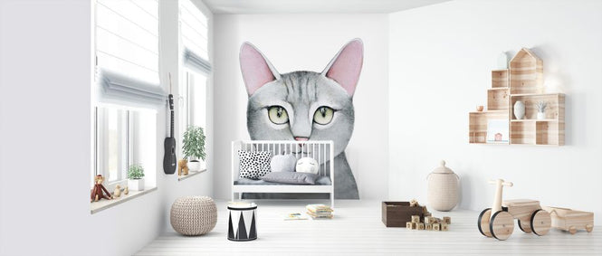 PHOTOWALL / Fluffy Cat Portrait (e325031)
