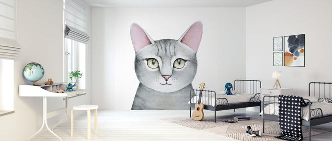 PHOTOWALL / Fluffy Cat Portrait (e325031)