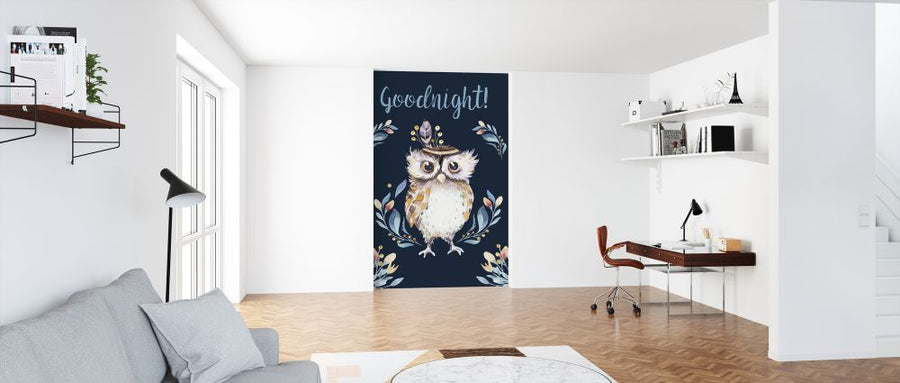 PHOTOWALL / Cute Owl Painting (e325030)