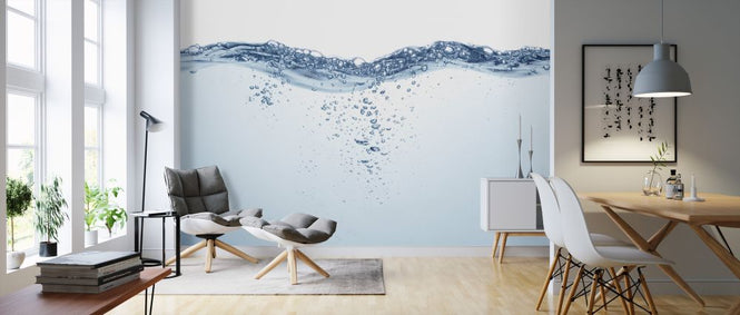 PHOTOWALL / Water Splash and Bubbles (e325032)