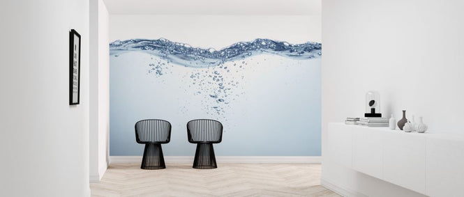 PHOTOWALL / Water Splash and Bubbles (e325032)