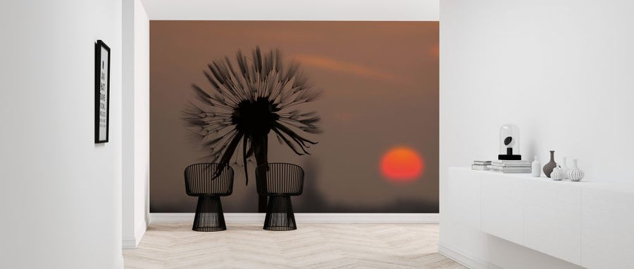 PHOTOWALL / Dandelion and Silhouette Sun (e327820)