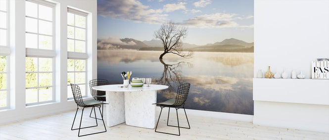 PHOTOWALL / Morning Mist on Lake (e327833)