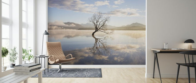 PHOTOWALL / Morning Mist on Lake (e327833)