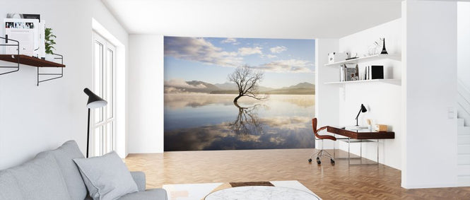 PHOTOWALL / Morning Mist on Lake (e327833)