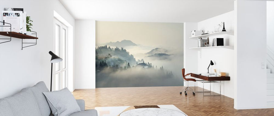 PHOTOWALL / Morning Mist on Mountains (e327836)