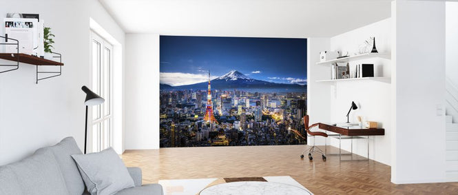 PHOTOWALL / Mt Fuji and Tokyo Skyline (e327846)