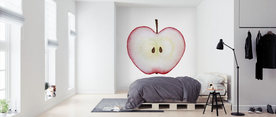 PHOTOWALL / Halved Red Apple (e325048)