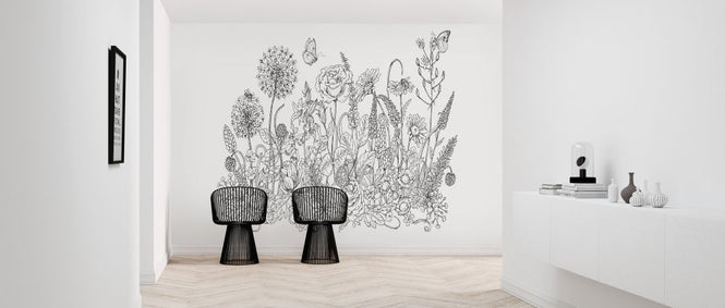 PHOTOWALL / Wildflowers and Insects Sketch (e325122)