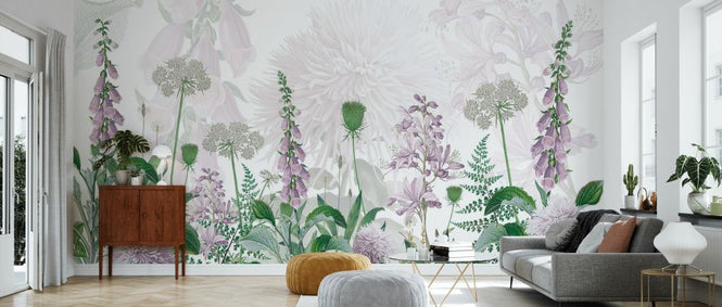 PHOTOWALL / Foxglove Flowers - Purple (e328115)