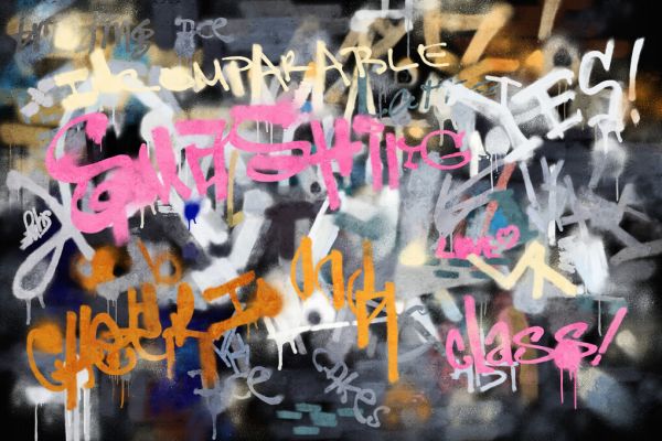 PHOTOWALL / Graffiti Byline (e327992)