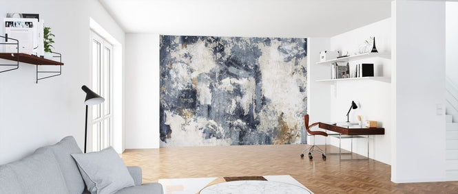 PHOTOWALL / Grunge Wall - Bluish (e327997)