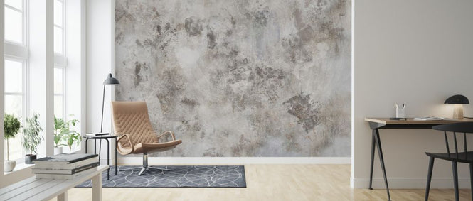 PHOTOWALL / Grunge Wall - Brown Ash (e327998)