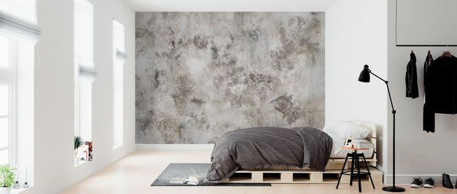 PHOTOWALL / Grunge Wall - Brown Ash (e327998)