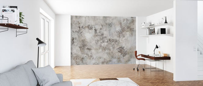PHOTOWALL / Grunge Wall - Brown Ash (e327998)