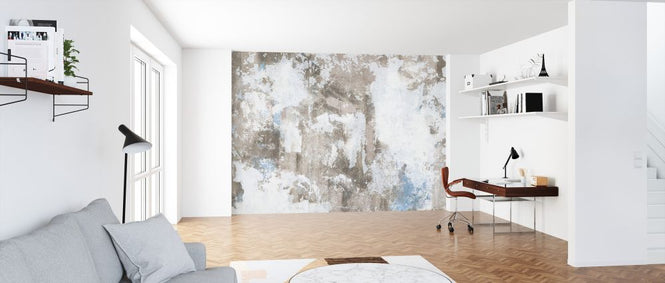 PHOTOWALL / Grunge Wall - Brownish (e327999)