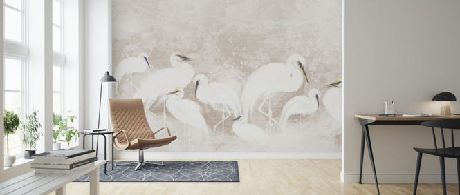 PHOTOWALL / Heron - Beige (e328001)