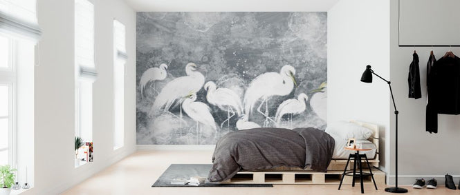 PHOTOWALL / Heron - Blue (e328002)