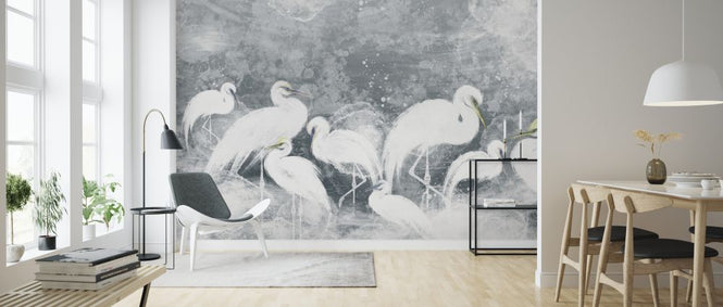 PHOTOWALL / Heron - Blue (e328002)