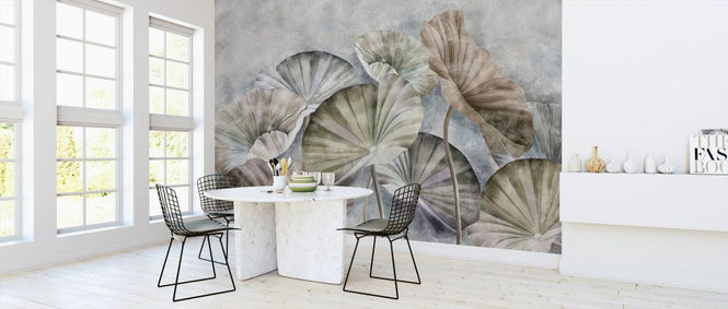 PHOTOWALL / Lotus Leaves (e328010)