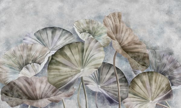 PHOTOWALL / Lotus Leaves (e328010)