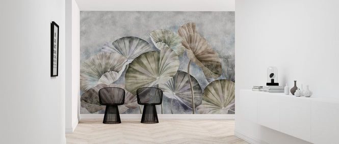 PHOTOWALL / Lotus Leaves (e328010)