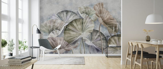 PHOTOWALL / Lotus Leaves (e328010)