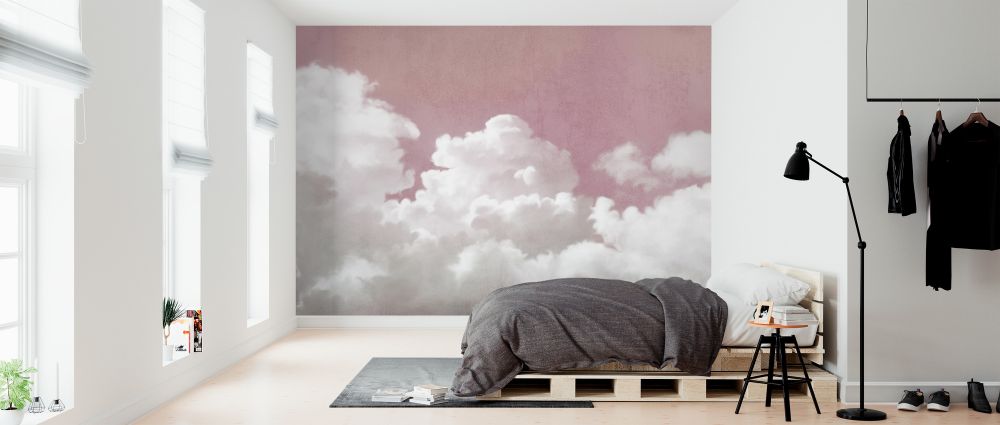 PHOTOWALL / Fluffy Sky - Pink (e328122) | 輸入壁紙専門店